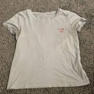 Guess light blue shirt xs